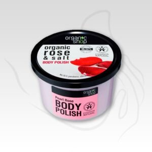 Exfoliante Corporal Rosa Perla y Sal Marina ORGANIC SHOP