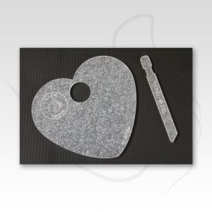 Paleta mezcladora de maquillaje con espátula BY LUCCHIA